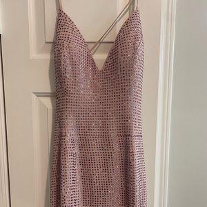 NEVER WORN - Dusty Rose Prom Dress